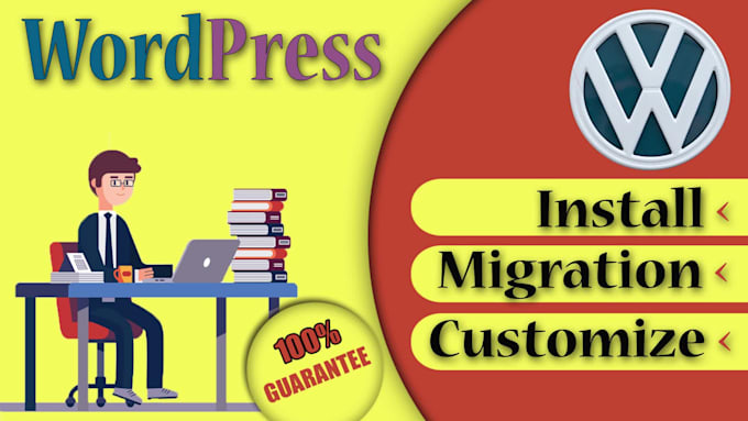 wordpress install, customize, migration, fix the issue