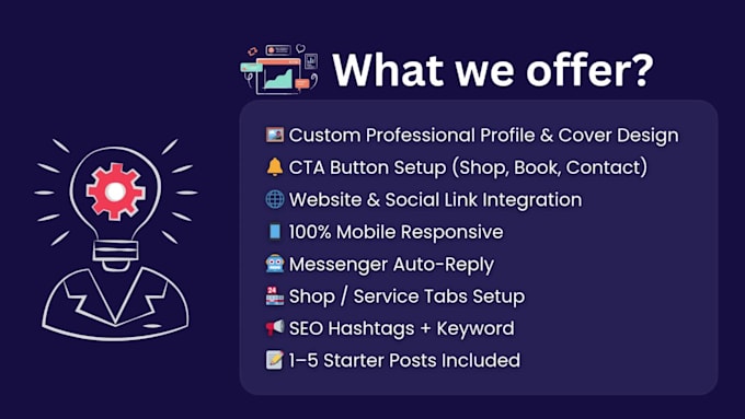 create, customize your facebook business page for branding