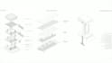 do architectural drawing, axonometric, diagram,  floor plans