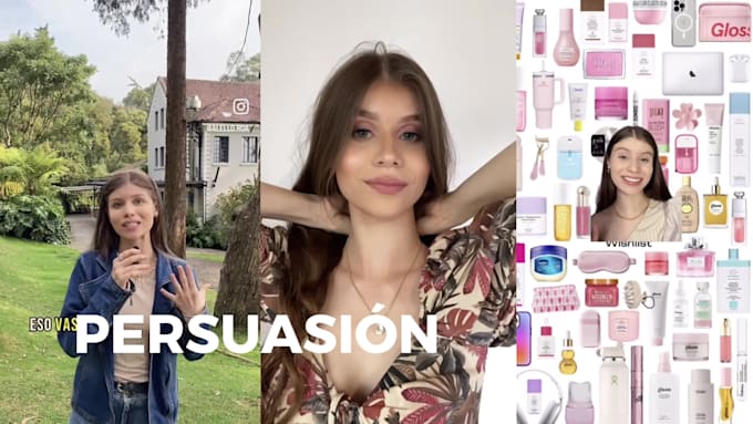be ugc creator of reels or tiktok video content, spanish too