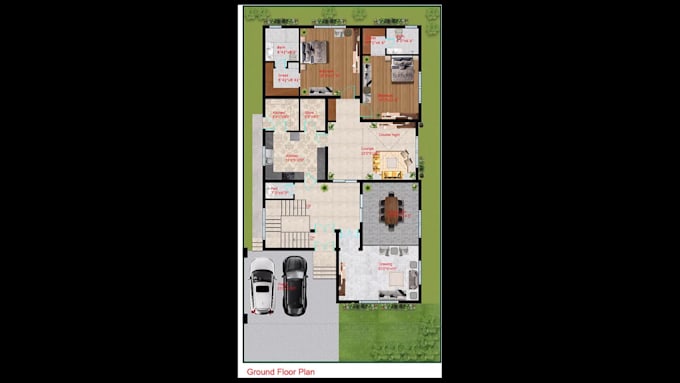 design 2d house plans, floor plans and do plans rendering
