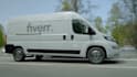 make logistics delivery van video for your logo