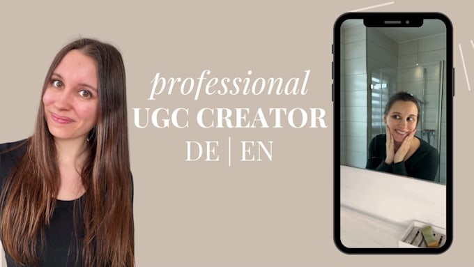 create high quality ugc videos in german and english