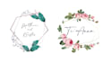 design and animate your wedding monogram or logo