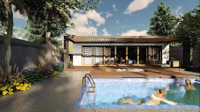 do 3d realistic modeling and rendering for you
