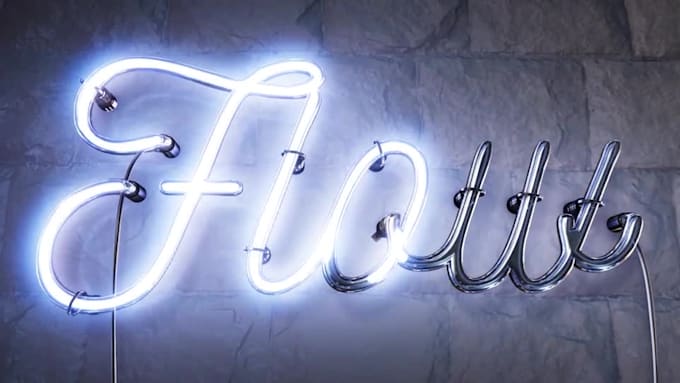 make an amazing 3d neon light logo animation intro video