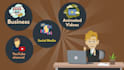 create a professional vyond explainer video