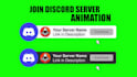 create join my server animation for discord