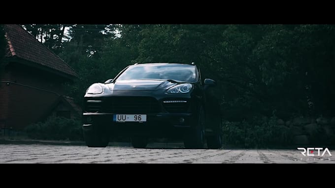 create a cinematic car video