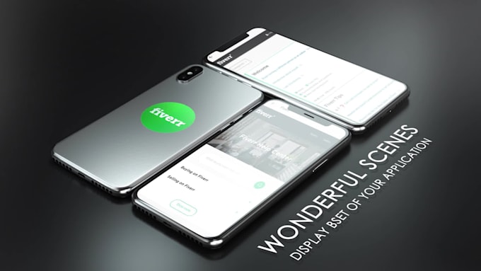 design a stunning app promo video ad