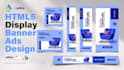 design google display banner ads for adroll or adwords