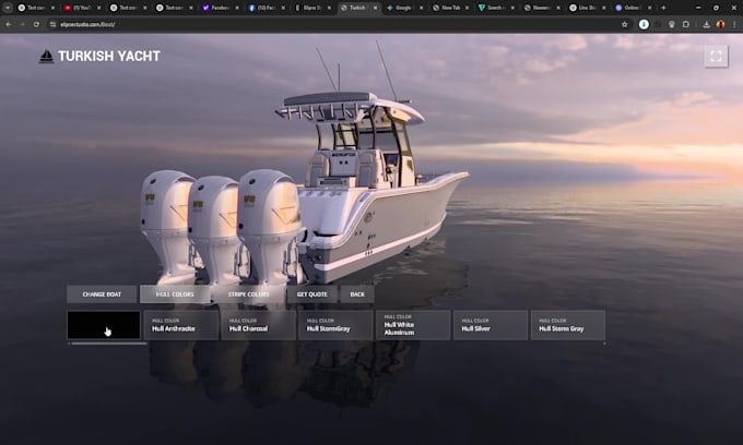develop a 3d product configurator