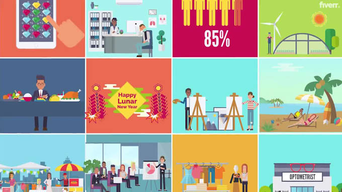 create storyboard 2d vyond animated video