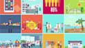 create storyboard 2d vyond animated video