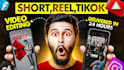 do short form video editing instagram reels, tiktok and ugc