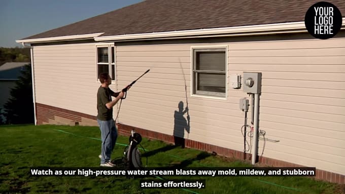 create unlimited custom pressure washing explainer video ads