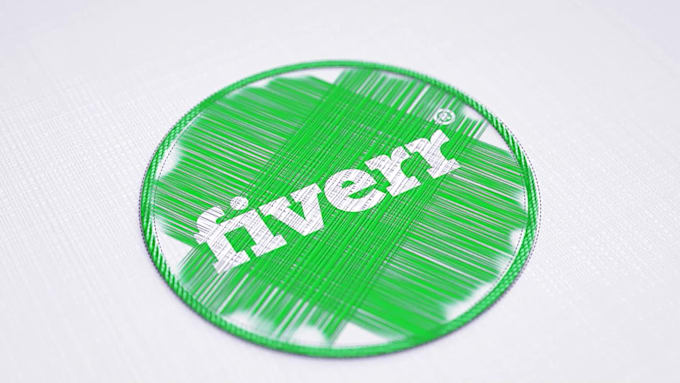 do elegant thread draw logo animations
