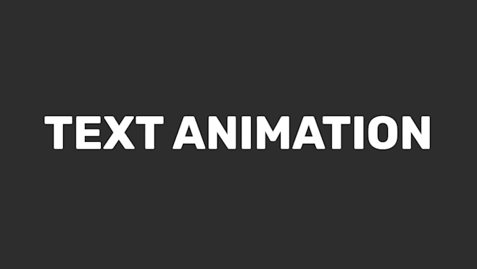create professional kinetic typography and text animation