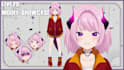 create and rig live2d vtuber model, anime vtuber avatar for vtube studio