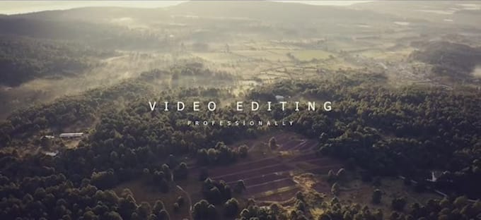 do cinematic video editing for you