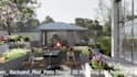 design garden, pool, patio, yard, terrace, and landscape 3d model and rendering