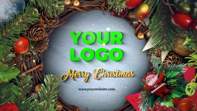 make amazing christmas video animation in 12 hrs