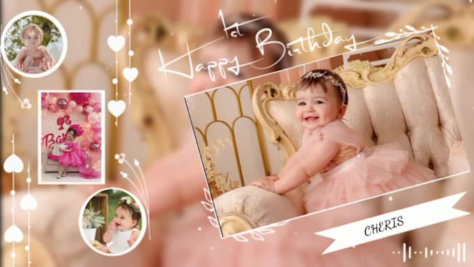 make professional birthday video greeting