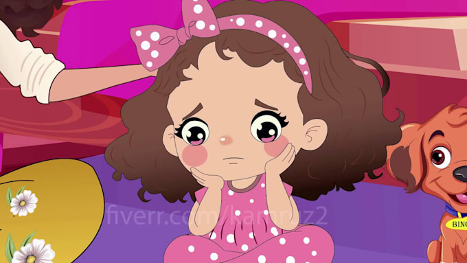 create 2d character animation and cartoon animation