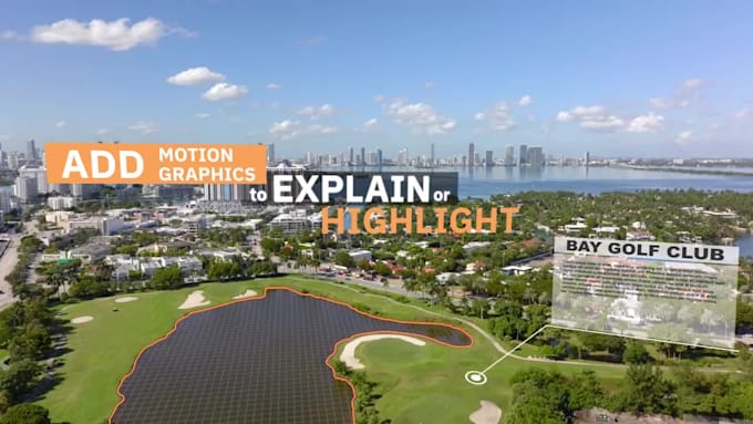 do camera tracking and motion graphics