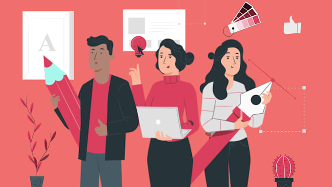 create 2d animated explainer video or 2d animation video