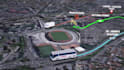 make google maps zooming or travel route map animation video