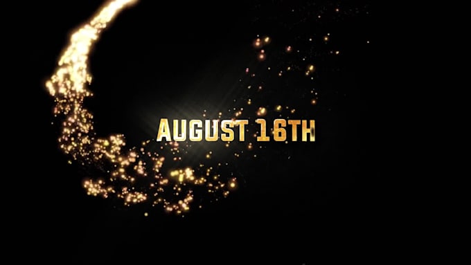 create a cinematic 3d movie intro and professional logo animation