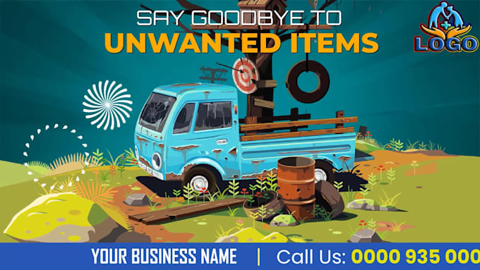 create junk removal video and dumpster rental exclusive ads
