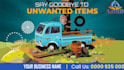 create junk removal video and dumpster rental exclusive ads