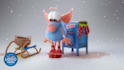 customize this christmas and new year greeting video
