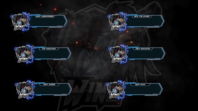 design custom animated twitch alerts