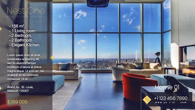 do luxury real estate listing video