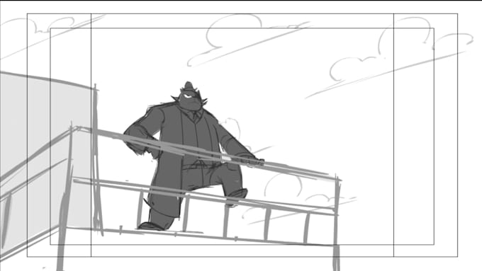 do professional storyboard for animated series