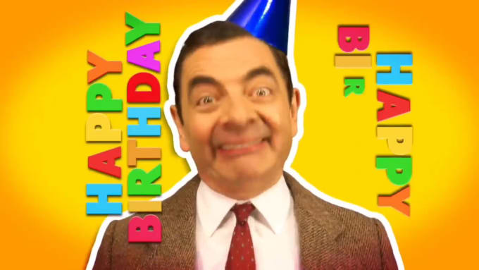 Mr beans surprised happy birthday wish and song for you by Al_ameenn ...