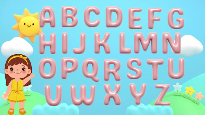 create kids learning videos