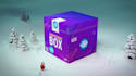 create magical animated santa christmas wishes video