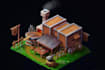 create 2d isometric arts and vector illustrations according to your requirements