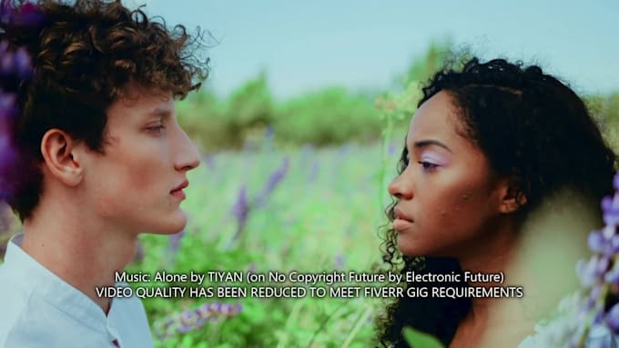 create an interracial love story music video