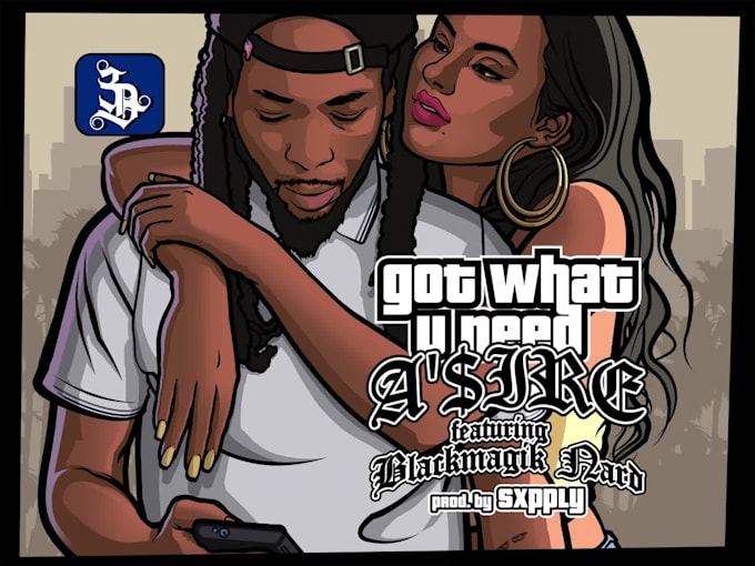 draw cartoon album, ep, single, mixtape cover