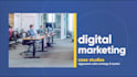 create rhythmic and powerful digital agency promo