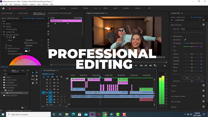 edit your documentary or storytelling video professionally