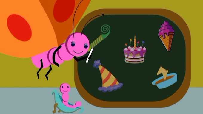 make a 2d cartoon animation video
