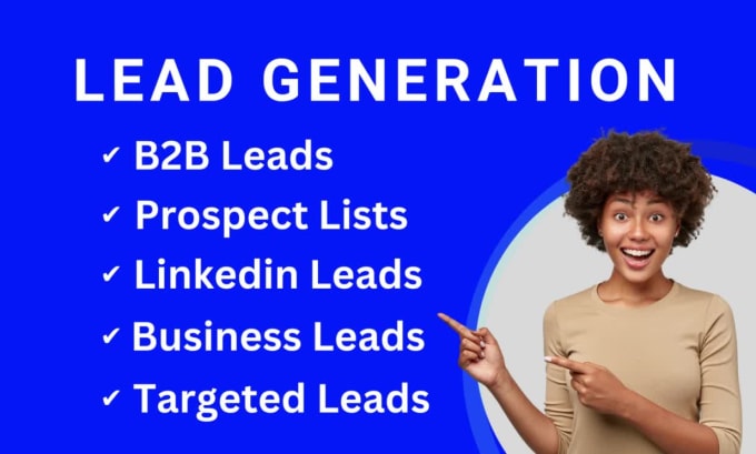 Do targeted b2b lead generation for any industry by Darshan183 | Fiverr