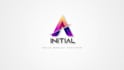 create triangle 3d particles logo animation