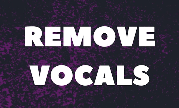 remove vocals or instrumentals flawlessly
